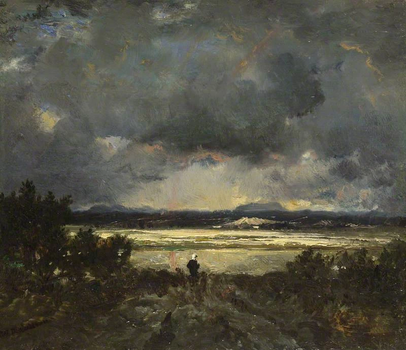 Tramonto in Alvernia - National Gallery, Londra